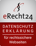eRecht24 - Datenschutzerklärung für rechtssichere Webseiten
